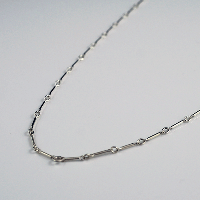 Bar Link Chain | A Silver Circle