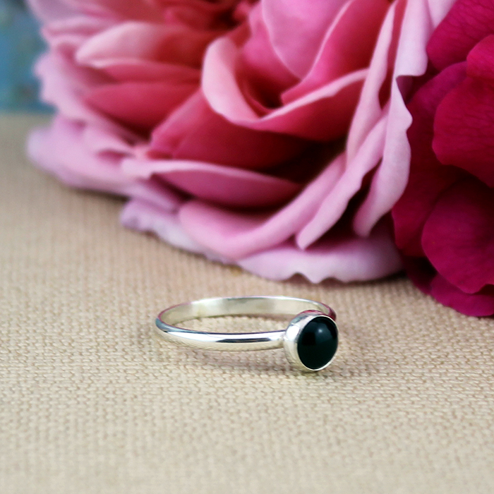 Black Tourmaline Ring – Bohemi