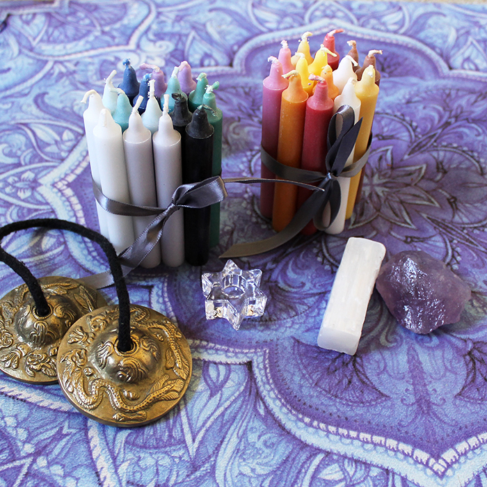 Manifestation Spell Candles - Clear the paths that lead to your